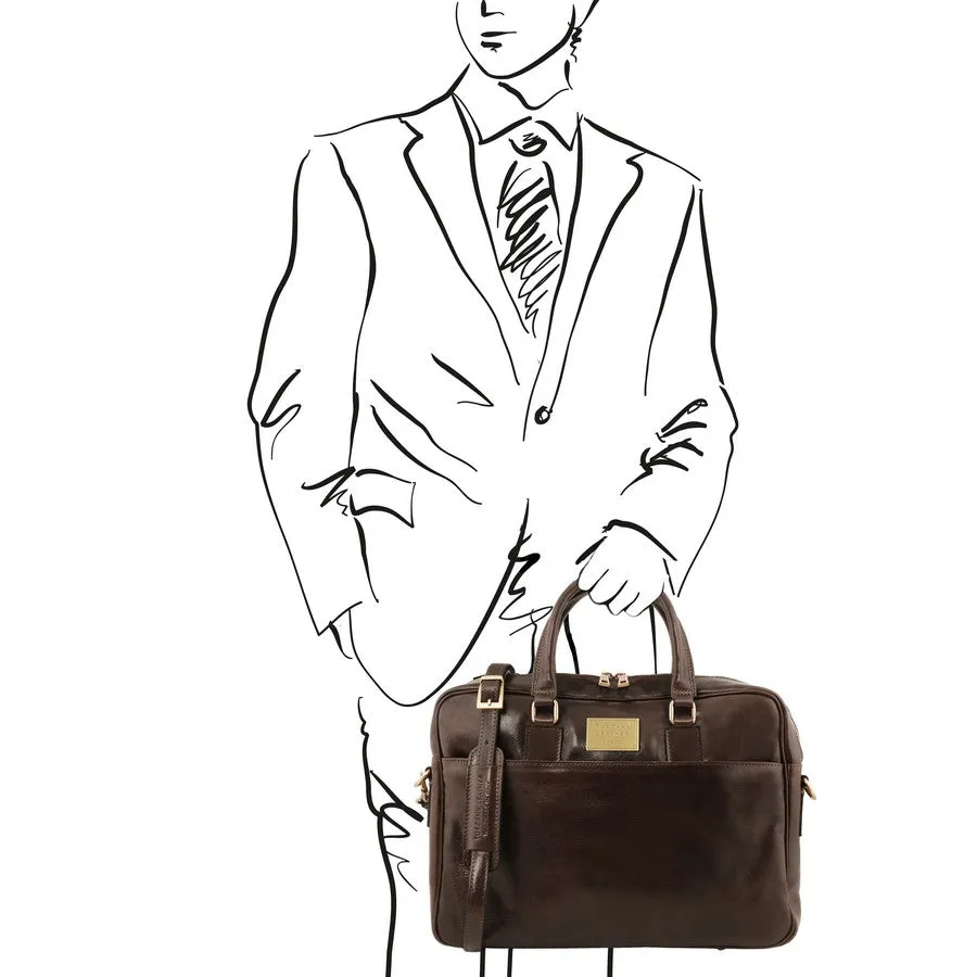 Urbino Luxury Leather Laptop Bag