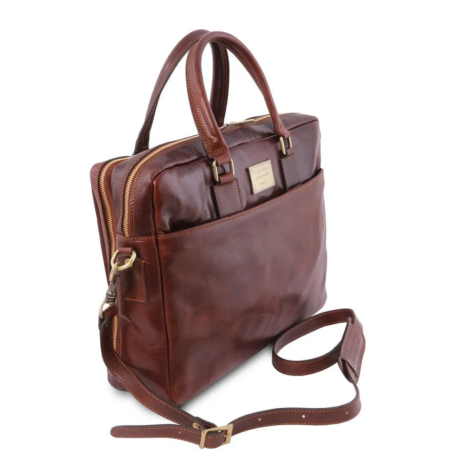 Urbino Luxury Leather Laptop Bag