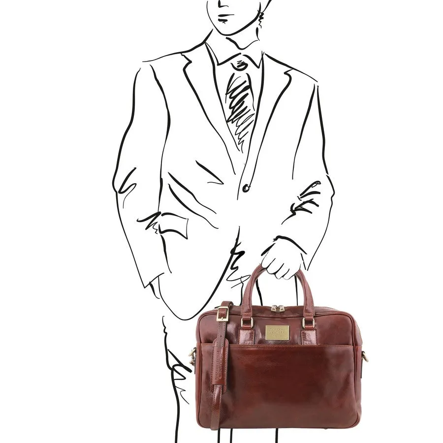 Urbino Luxury Leather Laptop Bag