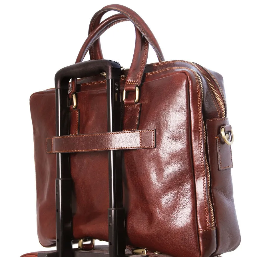 Urbino Luxury Leather Laptop Bag