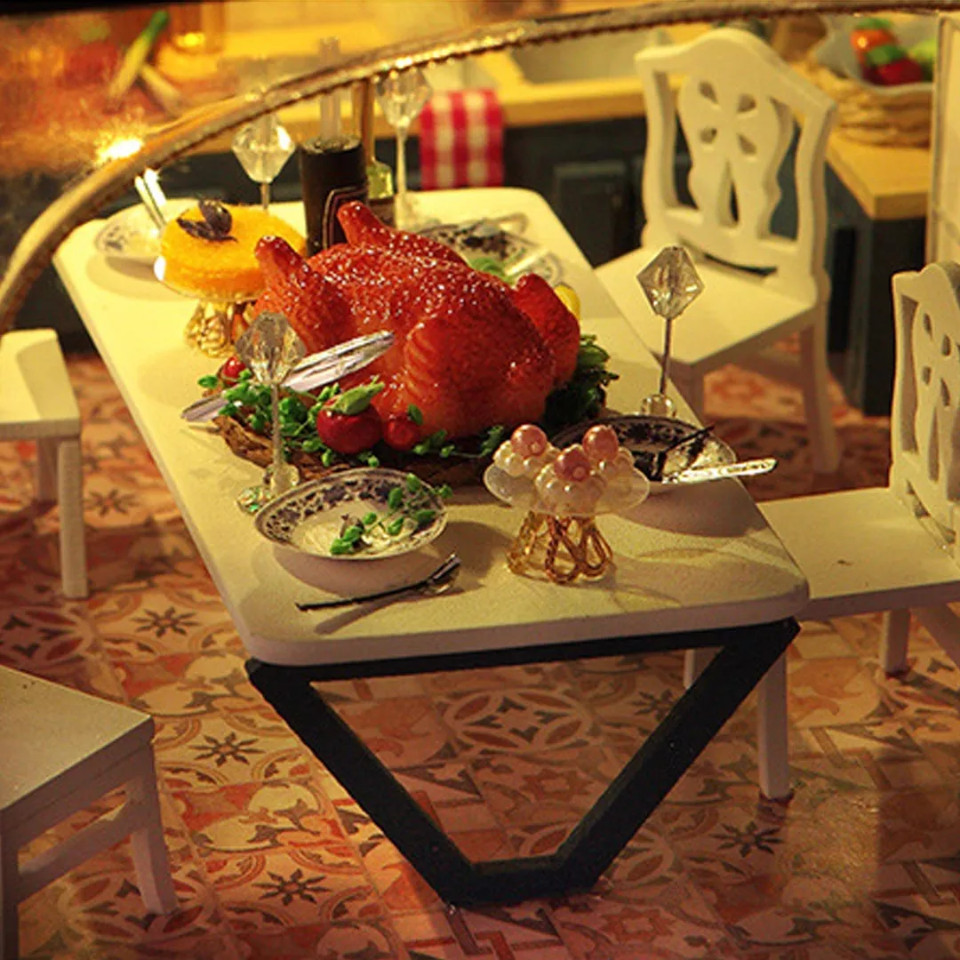 Valencia Coast Miniature DIY Dollhouse Kit
