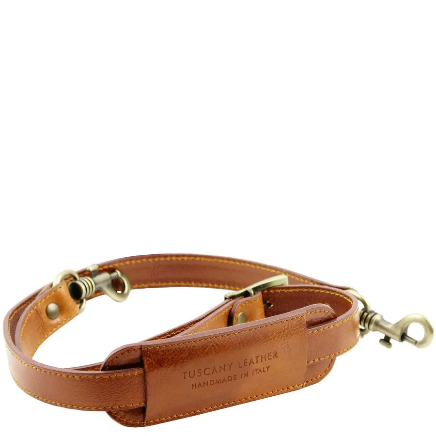 Varsavia Leather Pilot Case With Wheels