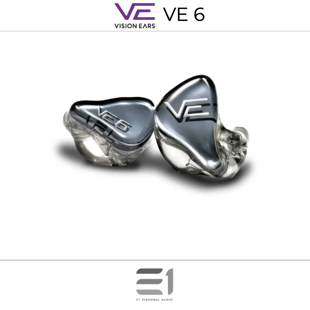 Vision Ears VE6 Custom / Universal-Fit In-Ear Monitors (X1/ X2)