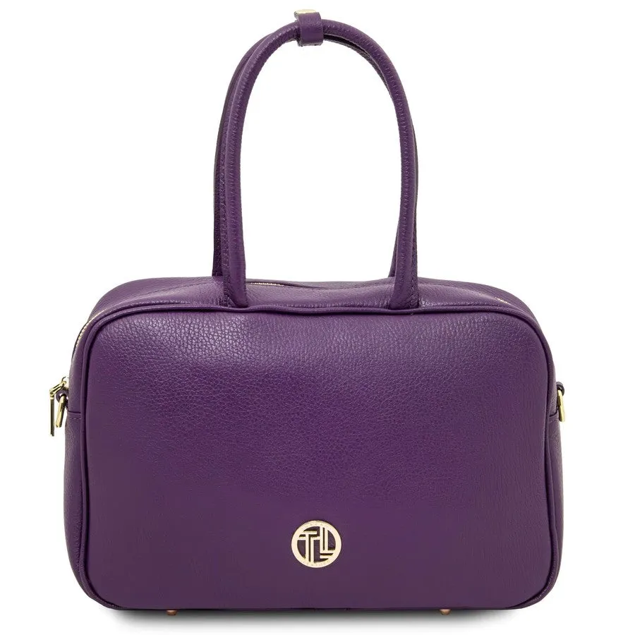 Vivian Womens Leather Tote