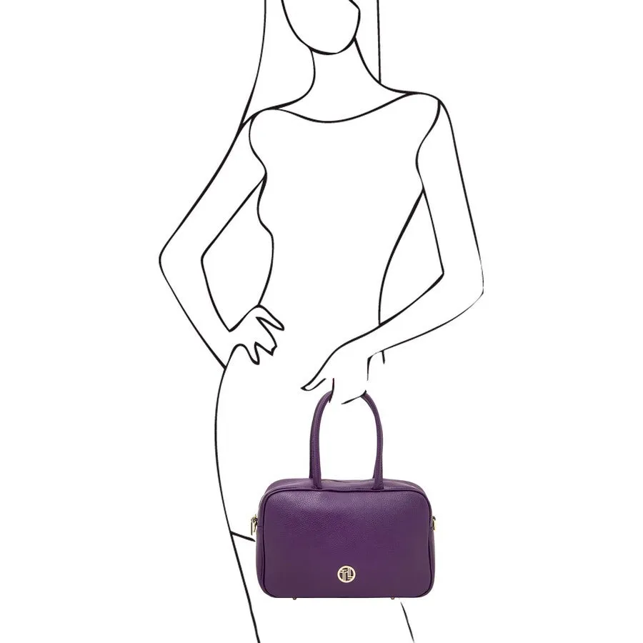 Vivian Womens Leather Tote