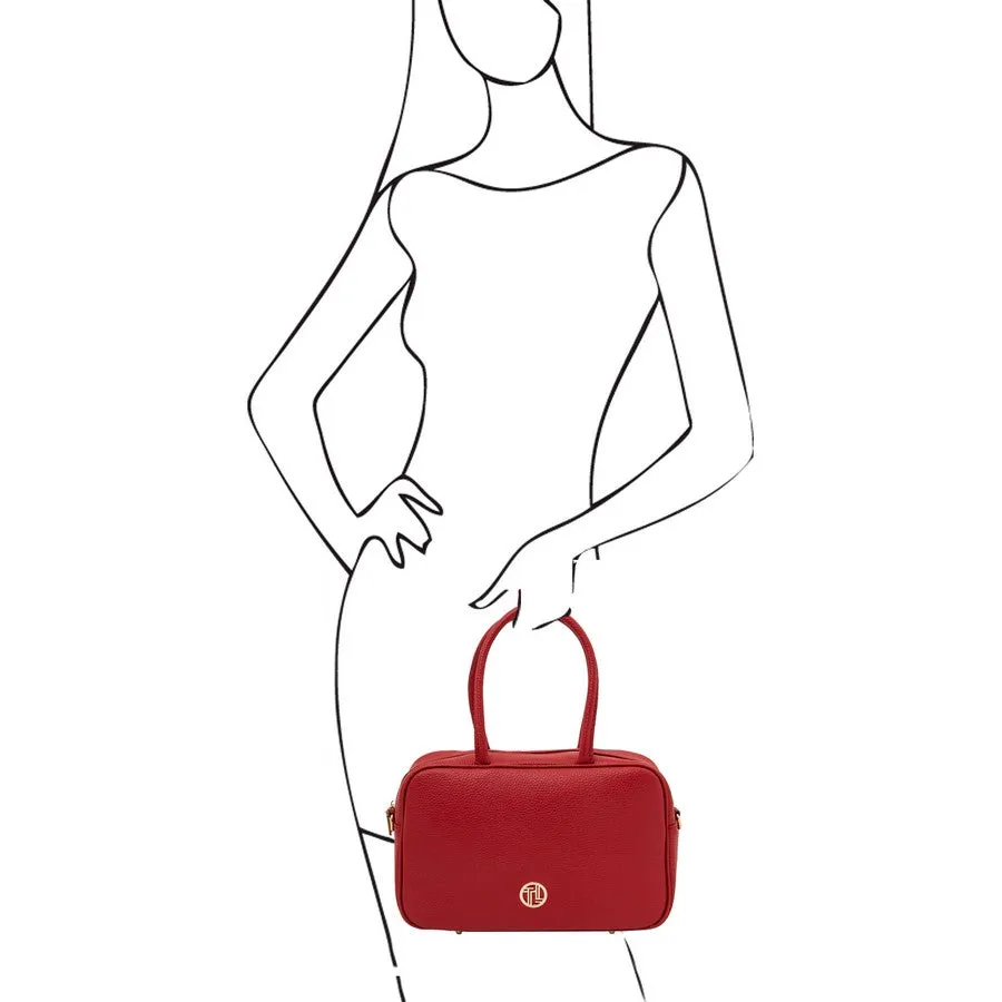 Vivian Womens Leather Tote