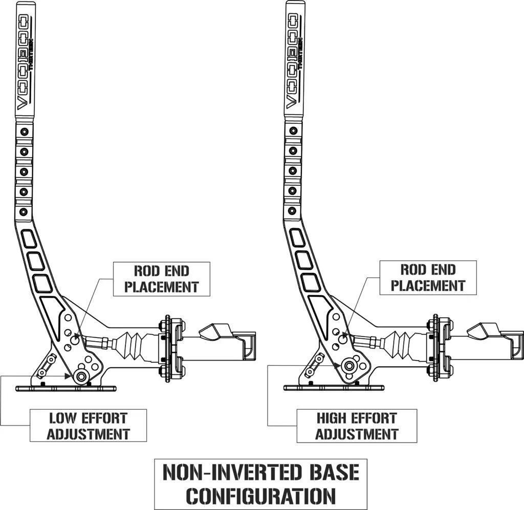 Voodoo13 Universal Hydraulic Handbrake - Pass Through Only / Reservoir Only / Handbrake Only