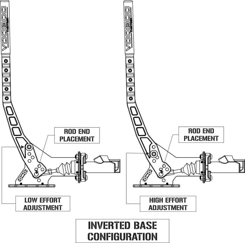 Voodoo13 Universal Hydraulic Handbrake - Pass Through Only / Reservoir Only / Handbrake Only