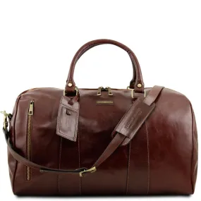 Voyager Leather Duffle Bag Large