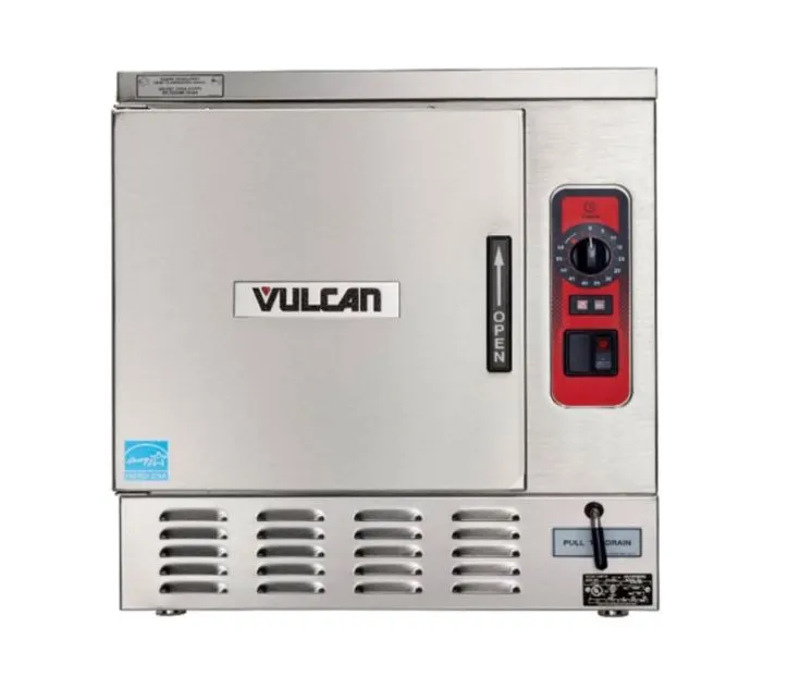 Vulcan 3 Pan Electric Countertop Steamer, 480V