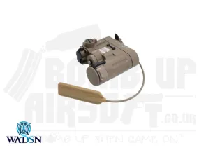 WADSN DBAL-D2 Flashlight and Red/Green Laser - Desert Earth