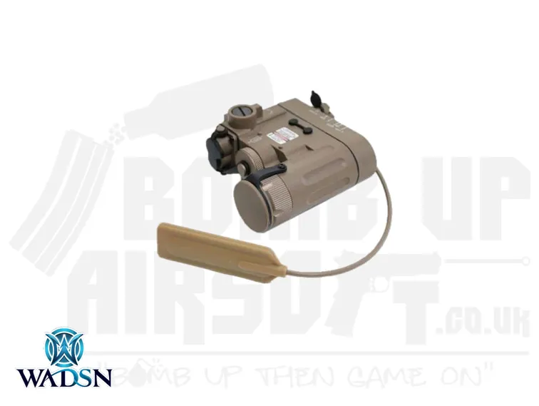 WADSN DBAL-D2 Flashlight and Red/Green Laser - Desert Earth
