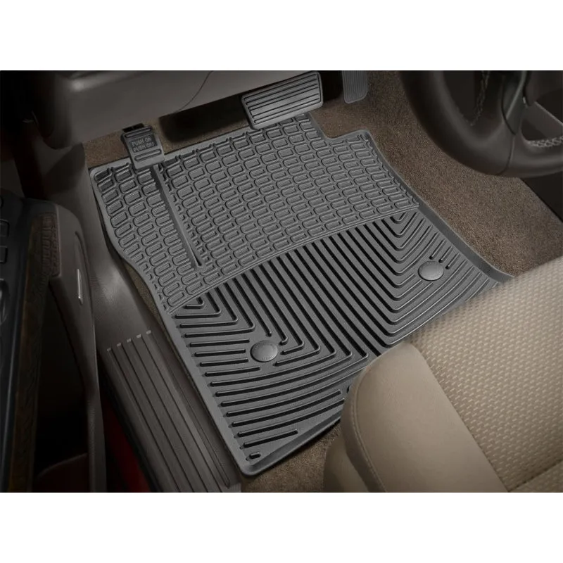 WeatherTech All-Weather Floor Mats - Front - Black - GM Fullsize Truck 2014-15