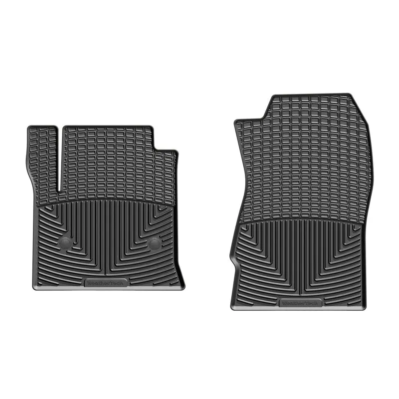 WeatherTech All-Weather Floor Mats - Front - Black - GM Fullsize Truck 2014-15