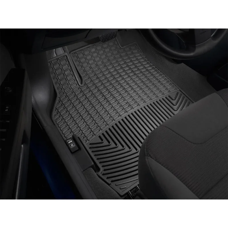 WeatherTech All-Weather Floor Mats - Front - Black - Super Cab - Ford Fullsize Truck 2015