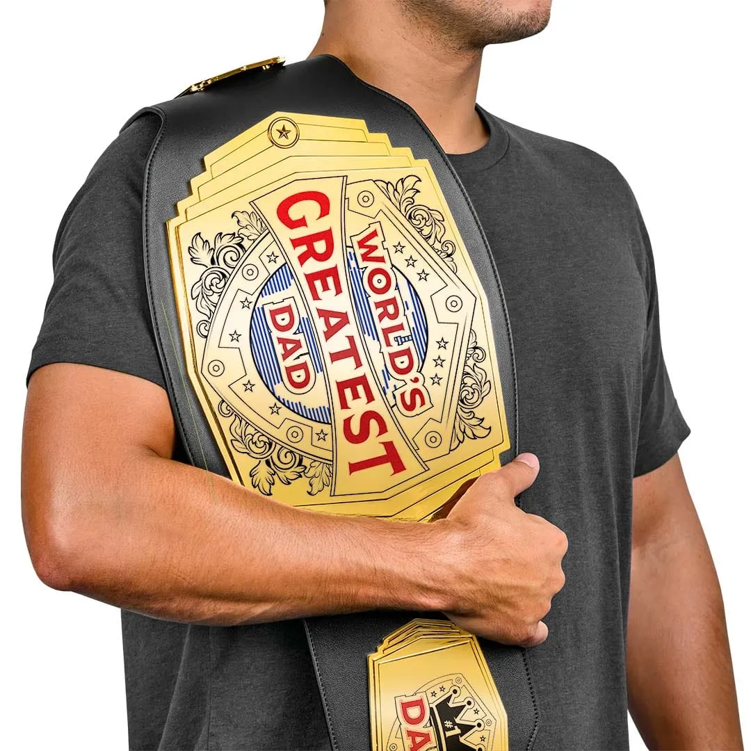 World's Greatest Father Championship Belt