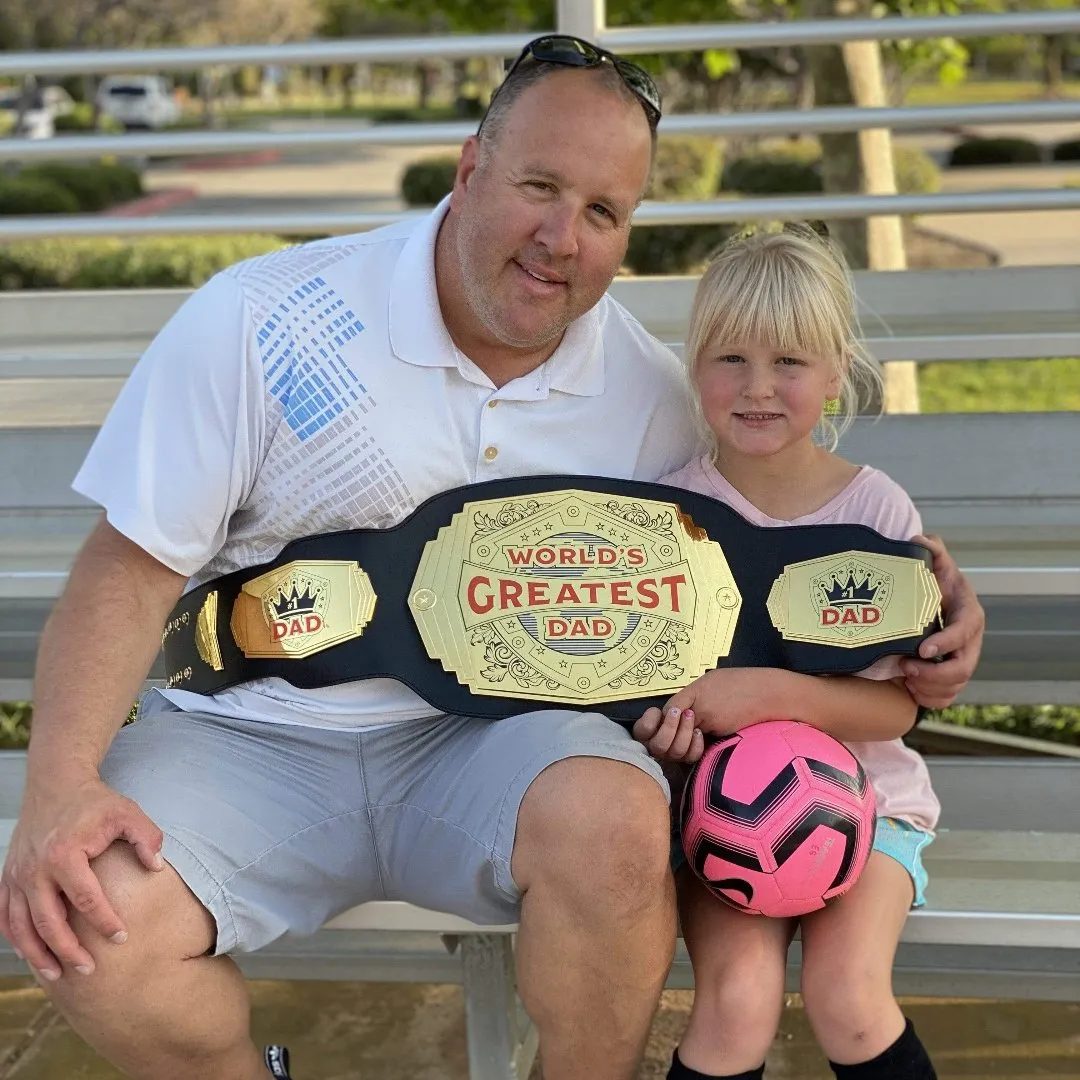 World's Greatest Father Championship Belt