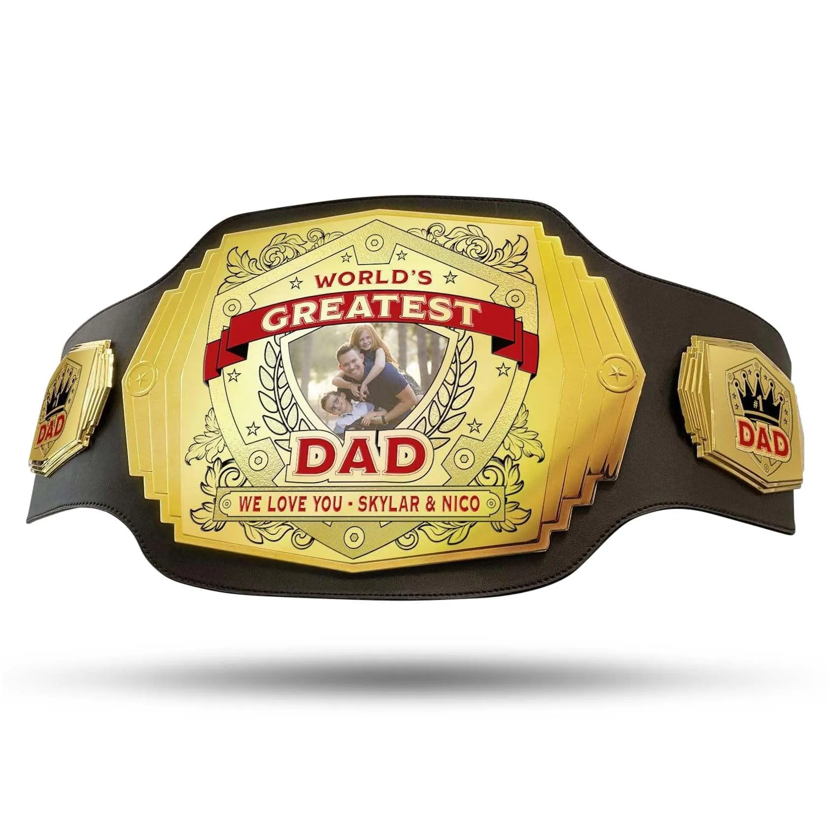 World's Greatest Father Championship Belt