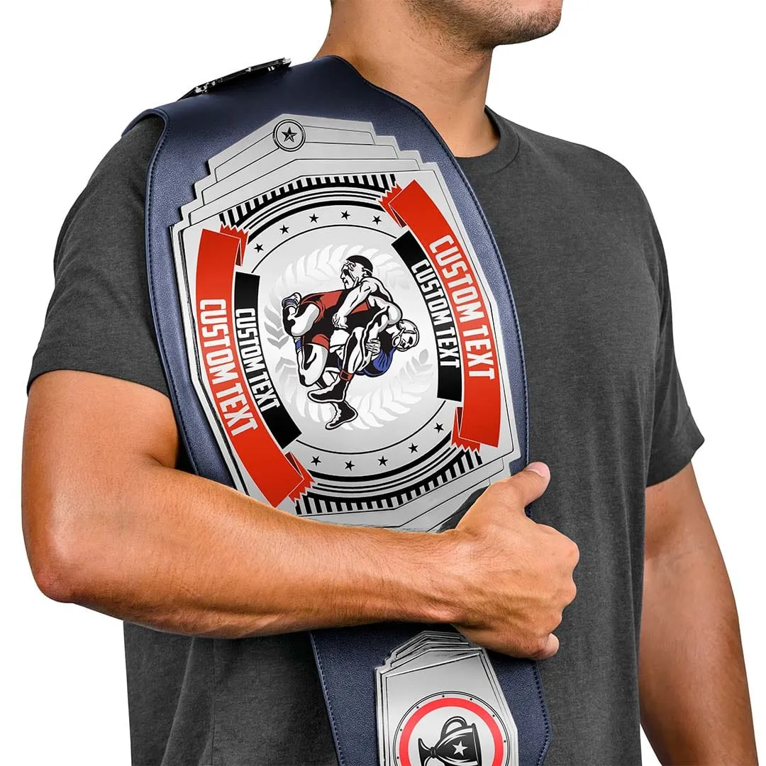 Wrestling 6lb Customizable Championship Belt