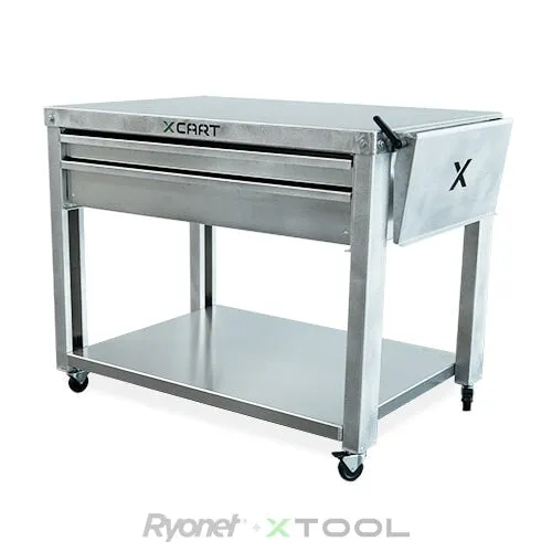 xCart Aluminum Small Heavy Duty Cart for xTool Laser and Engravers