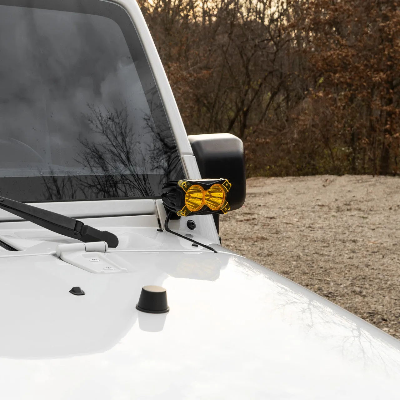 XKGlow 2pc Spot Beam Offroad Cube Lights - 30 Watts 2 inches
