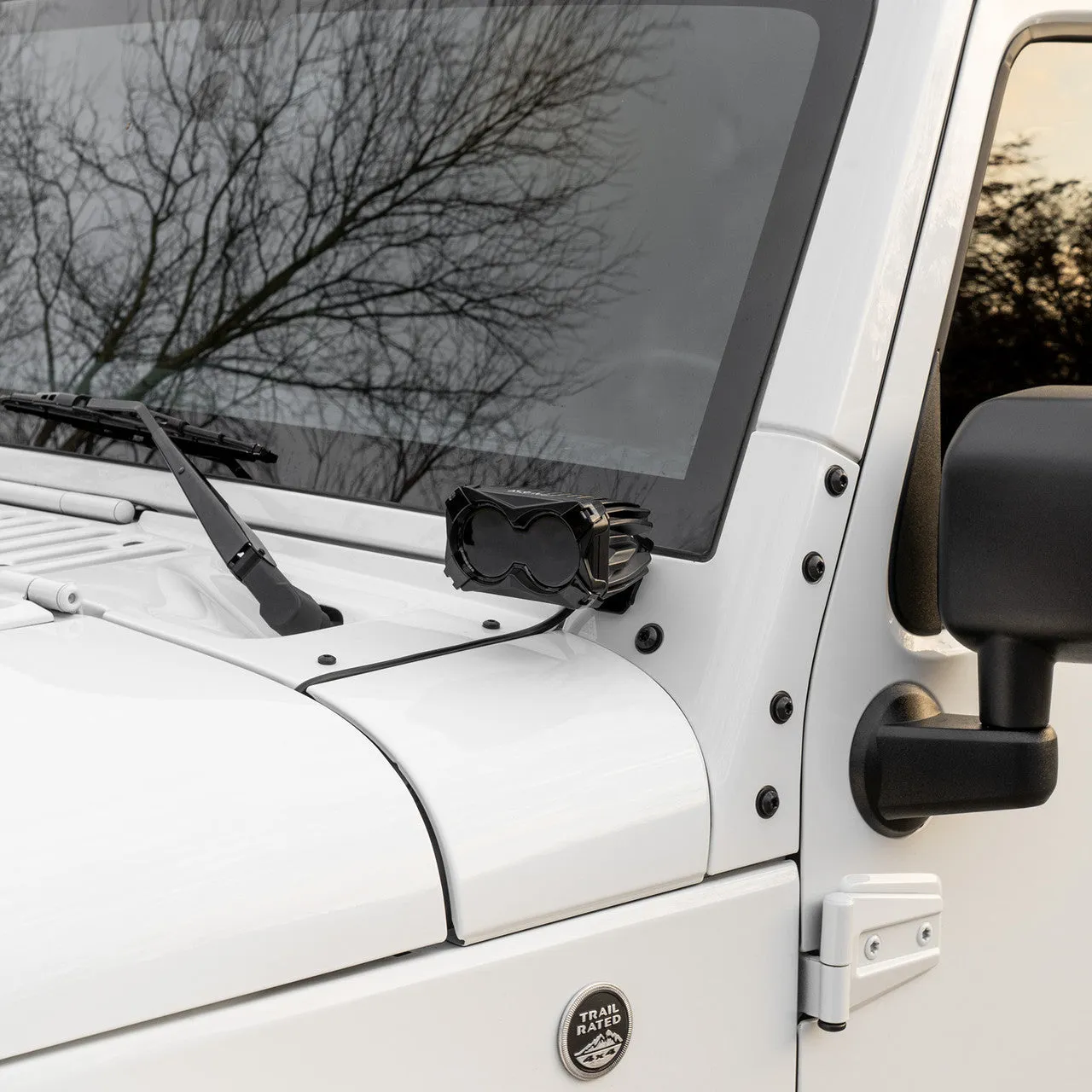 XKGlow 2pc Spot Beam Offroad Cube Lights - 30 Watts 2 inches