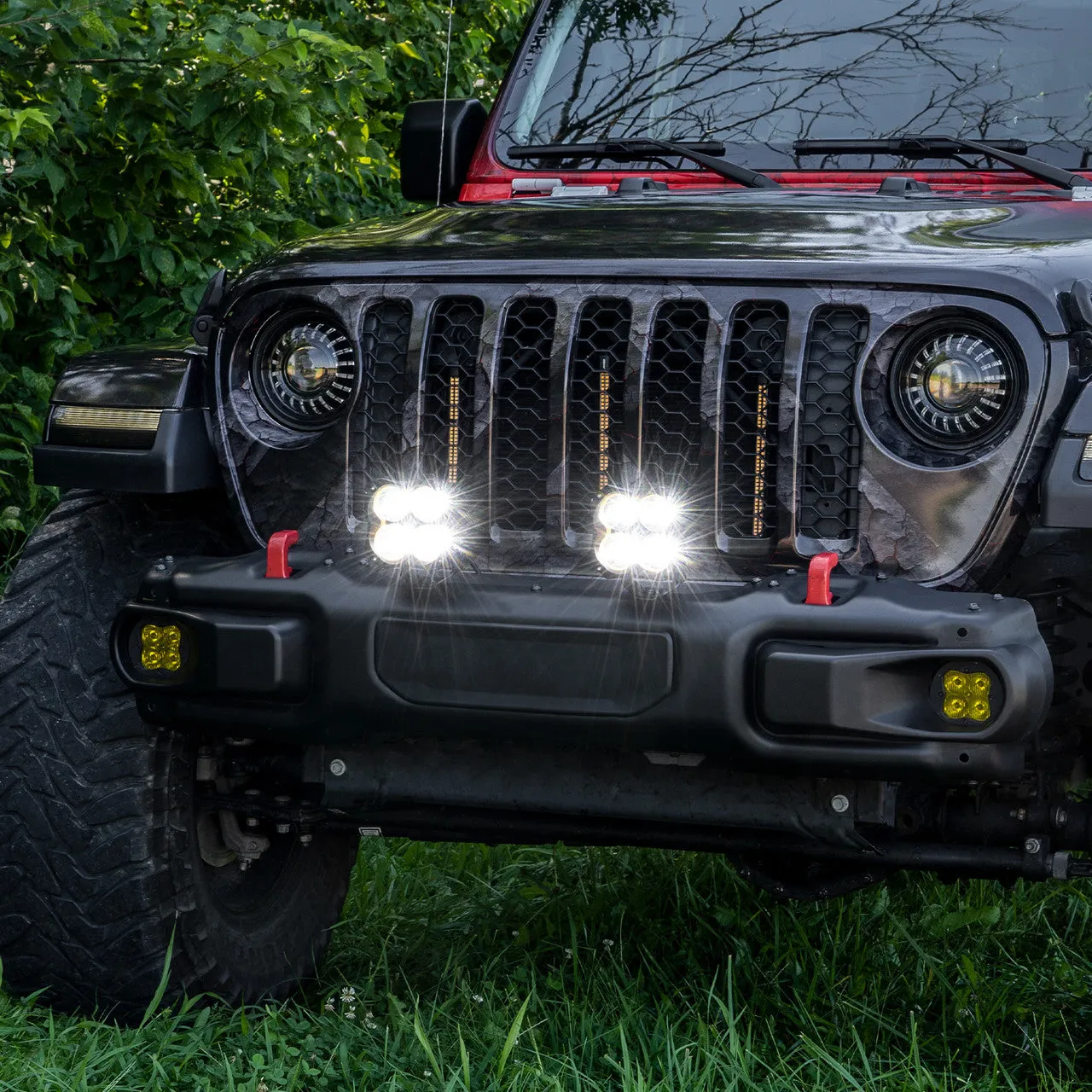 XKGlow Spot Beam Offroad Cube Lights - 48 Watts 5 inches 1pc or 2pc