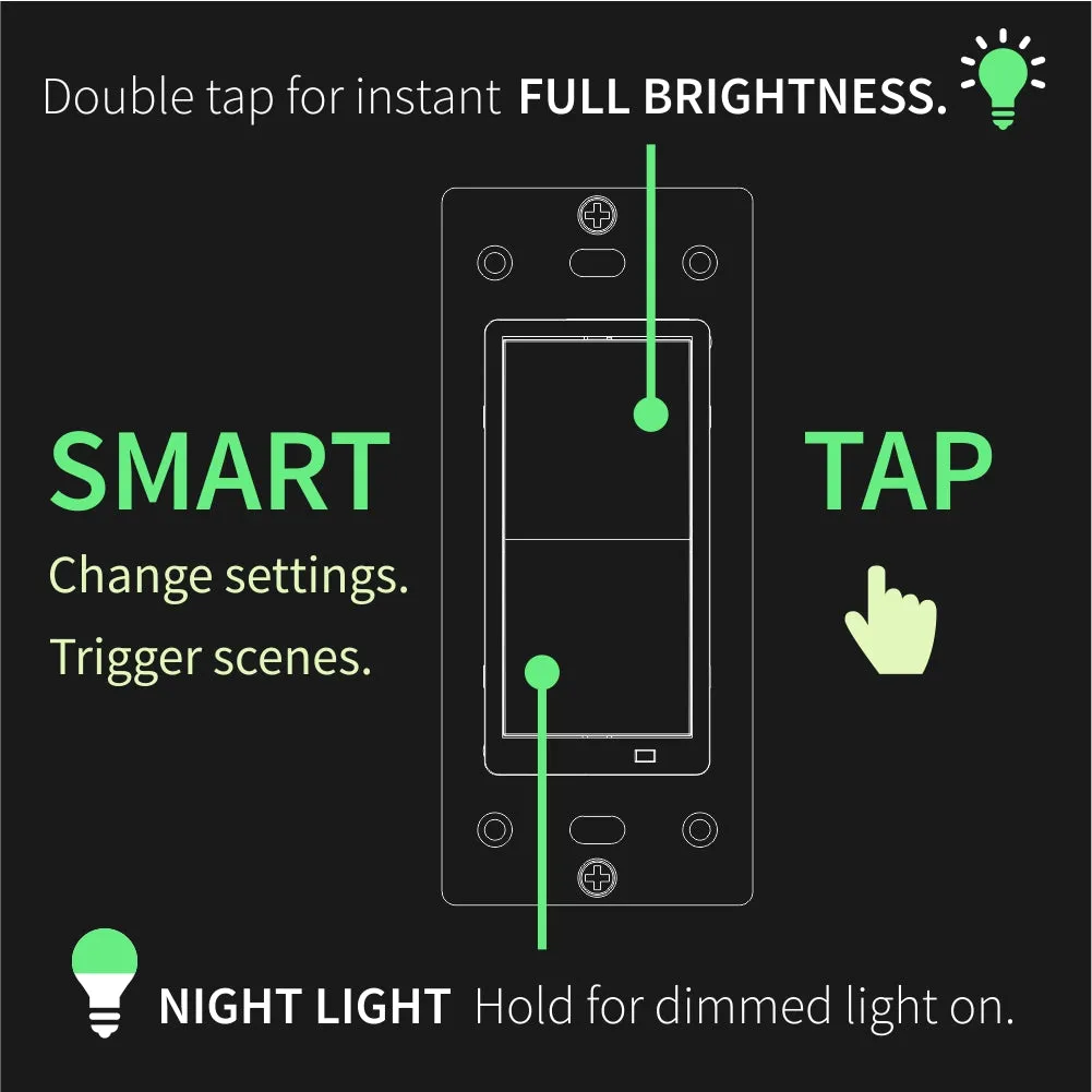 Zooz 800 Series Z-Wave Long Range S2 Dimmer Switch ZEN77 800LR