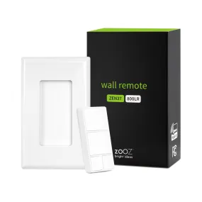 Zooz 800 Series Z-Wave Long Range Wall Remote ZEN37 800LR (Battery Powered)